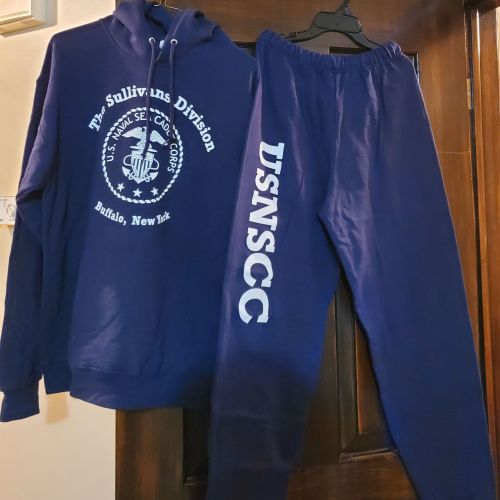 Sullivans Hoodie & USNSCC Sweat Pants Bundle